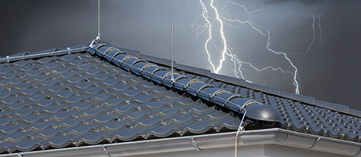 Äußerer Blitzschutz bei Elektro Kolb in Ehrenberg Thaiden