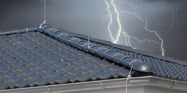 Äußerer Blitzschutz bei Elektro Kolb in Ehrenberg Thaiden