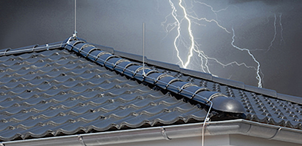 Äußerer Blitzschutz bei Elektro Kolb in Ehrenberg Thaiden